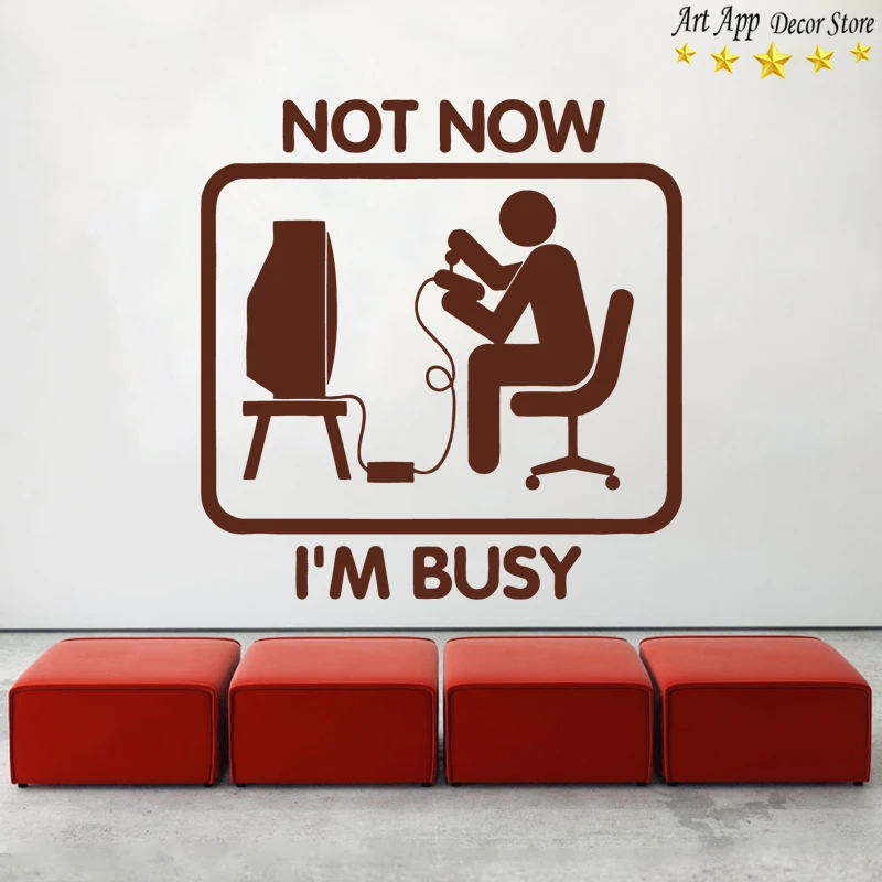 Art design cheap home decoration vinyl play wall sticker games waterproof PVC house decor cartoon decal in bedroom | Дом и сад