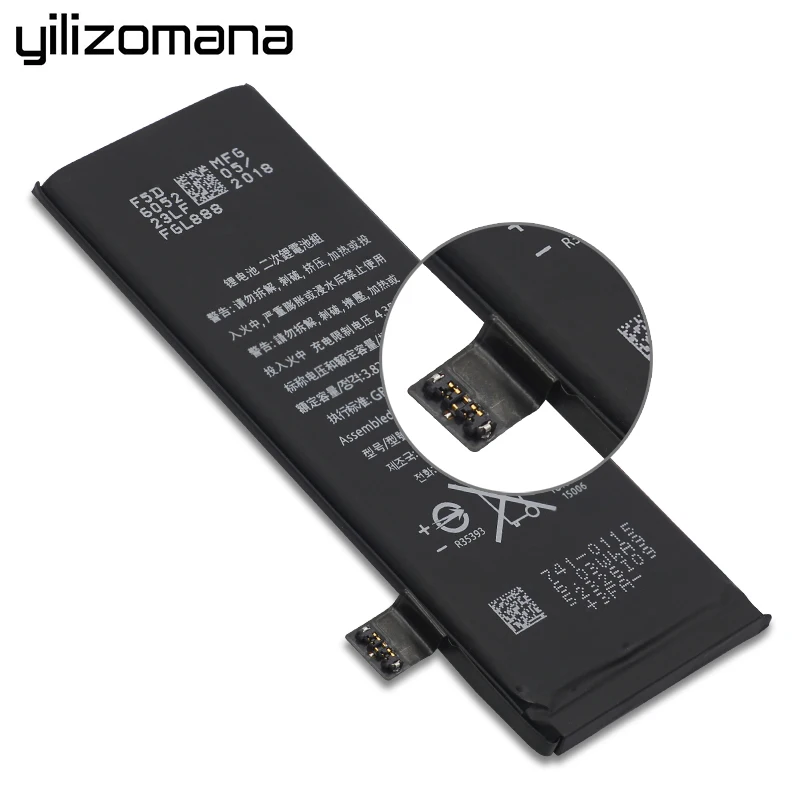 YILIZOMANA Оригинальный аккумулятор для мобильного телефона Apple iPhone SE Высокая емкость