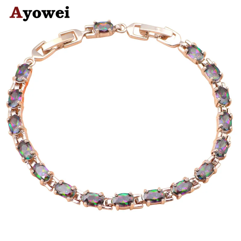 Женские браслеты с кристаллами из мистического циркония TBS731A|bracelets for|crystal bracelets for