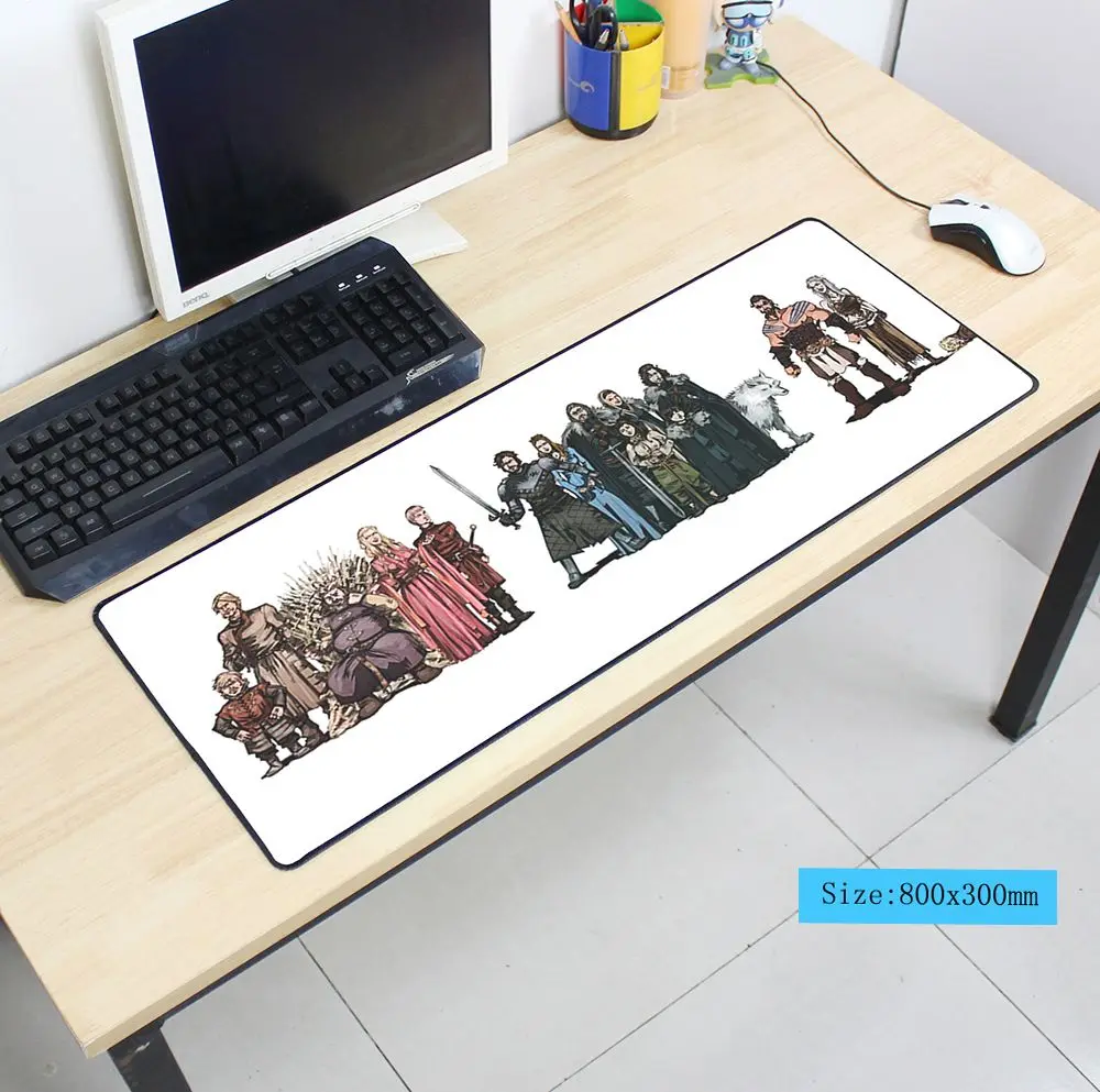 Коврик для мыши "Игра престолов" 80x30 см Коврик для мыши notbook компьютерный коврик для мыши locrkand игровой коврик для мыши геймер для клавиатуры коврики для мыши