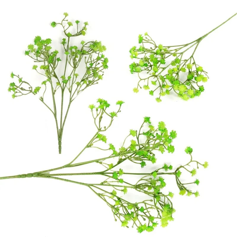 1 шт. Bifurcation белые детские дышащие цветы Искусственные Поддельные Gypsophila DIY