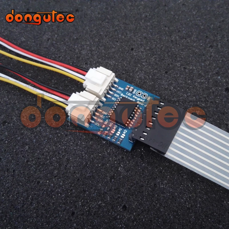 Плата рюкзака с клавиатурой dongutec I2C модуль клавиатуры матрица 4x4 4-контактный