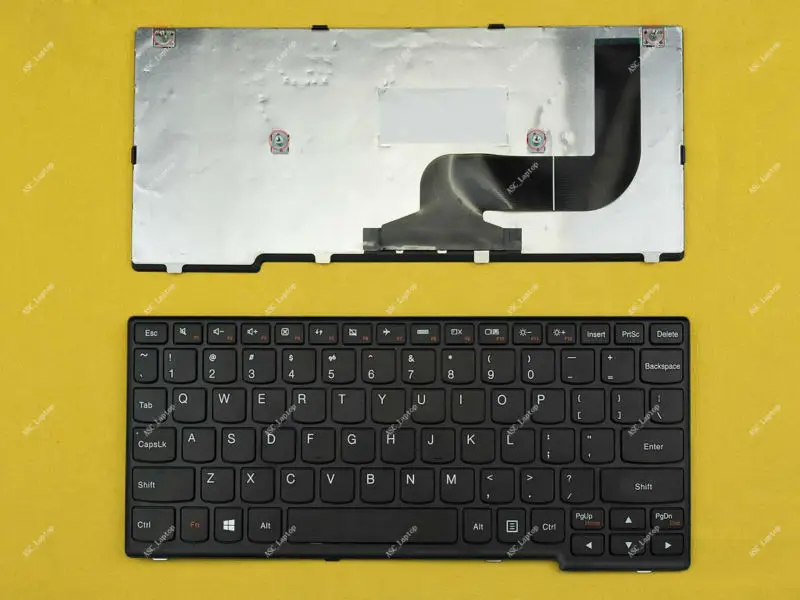 

Новая английская клавиатура для ноутбука LENOVO YOGA 11S YOGA11S Flex10G S210 S210G s210t S215 s215T с черной рамкой WIN8