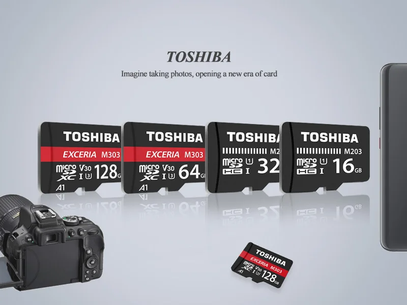 Оригинальная карта памяти 16 ГБ 32 ГБ U1 класс 10 SDHC TOSHIBA Micro SD карта 64 Гб 128 ГБ SDXC U3 V30 4K TF карта Microsd для телефона