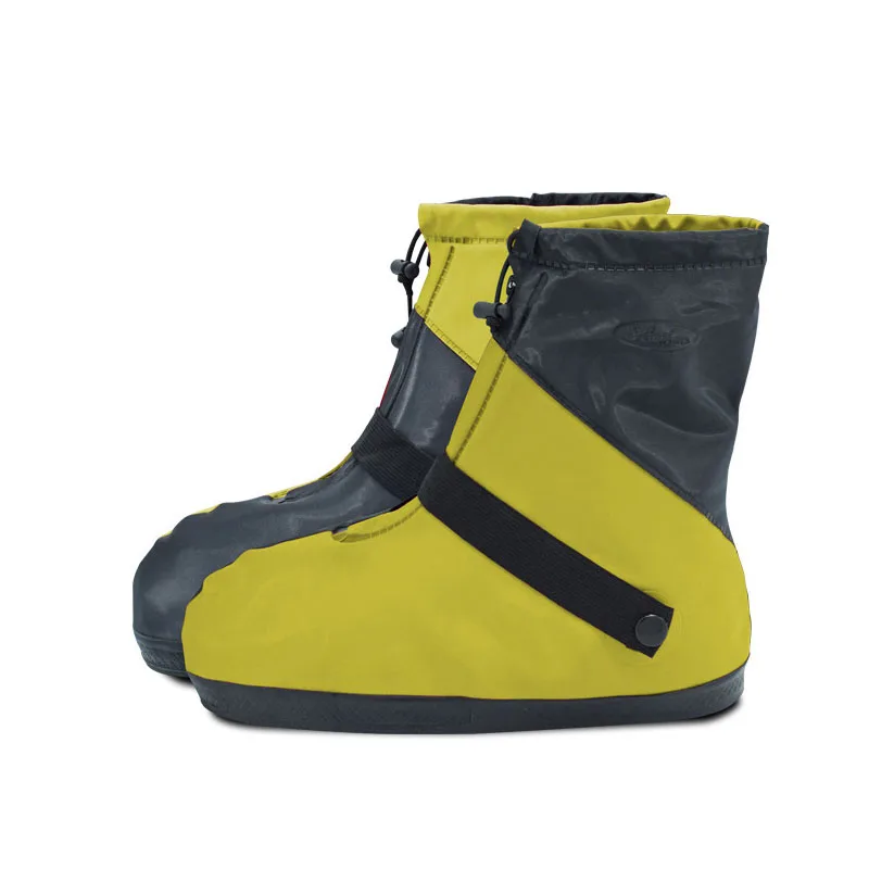 Yellow KESMAll прозрачные многоразовые дождевые бахилы, водонепроницаемые, Анти-пыль, анти-песок, защитная обувь, крышка для ботинок, противоскользящая, Защитная крышка для обуви - Цвет: Yellow