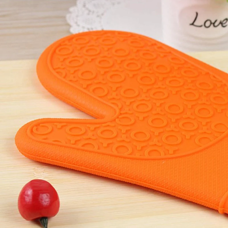 2 шт. кухонные теплоизоляционные перчатки силиконовая печь микроволновая