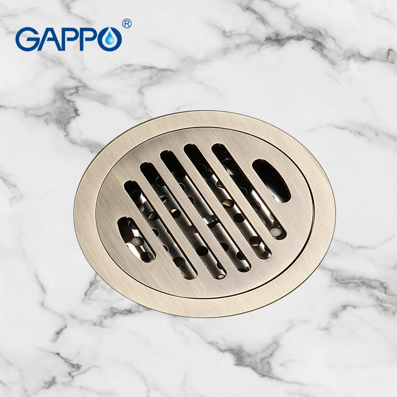 GAPPO античный душ дренаж круглая Ванна ситечко Латунное Искусство Резной ванная