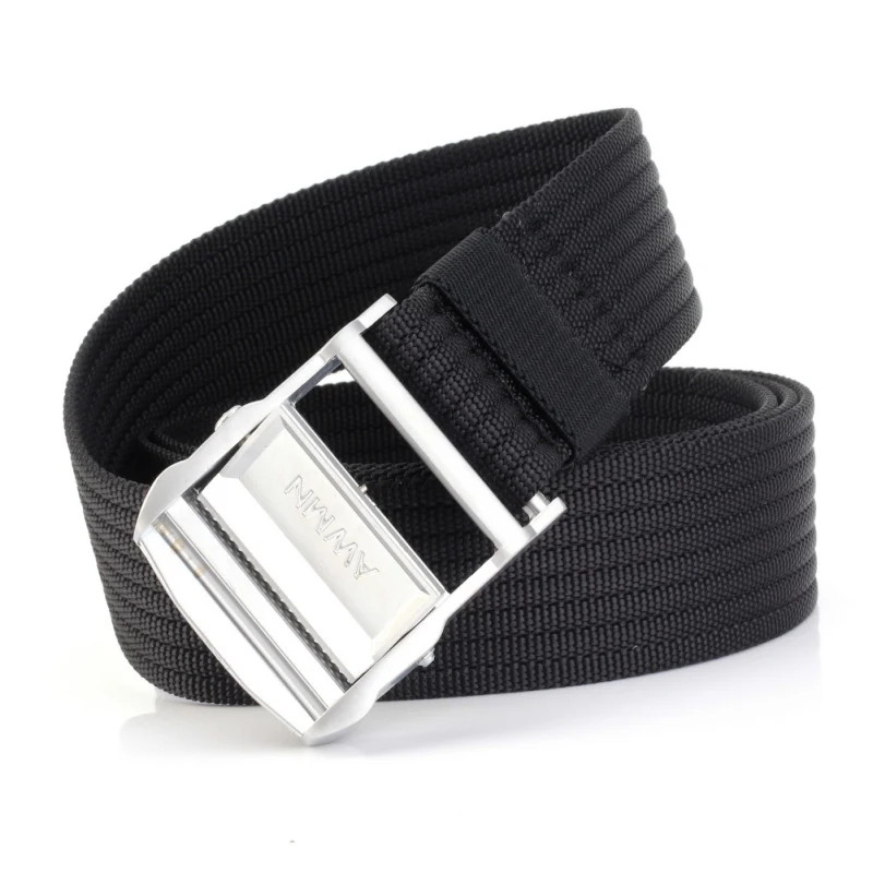 

Outdoor Hiking Camping Survival Harnesses Accessories Buckle Belt Ripple Enhanced Nylon High Capacity Dedicated Belt 125cm