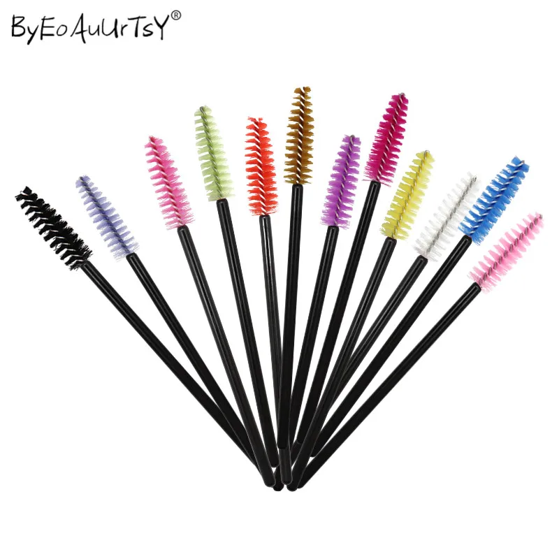 50 шт./упак. одноразовые микробранды для туши ресниц набор инструментов макияжа |