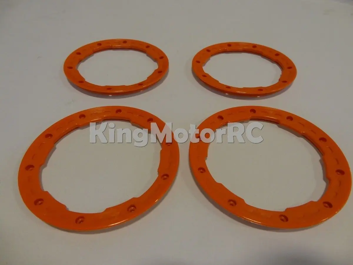 King Motor новый стиль оранжевый HD пластиковые бусины набор из 4 HPI Baja 5B 5T 5SC 2 0