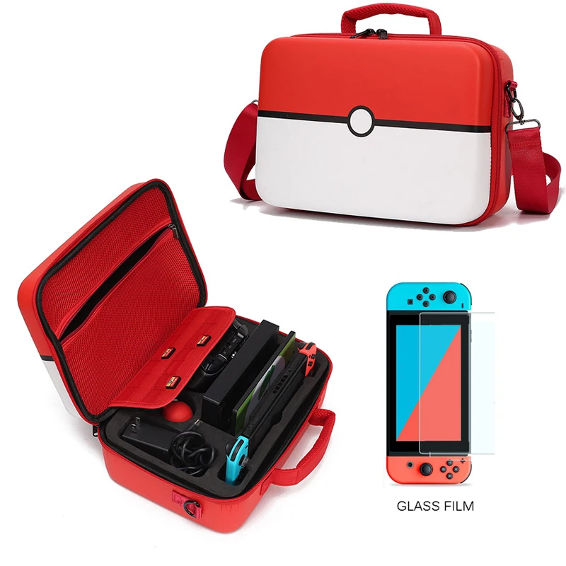 C 2 in 1 Сумка для рук для nintendo Switch для путешествий защитный чехол для nintendo Switch NS консоль Pokeball аксессуары для хранения - Цвет: C 2 in 1
