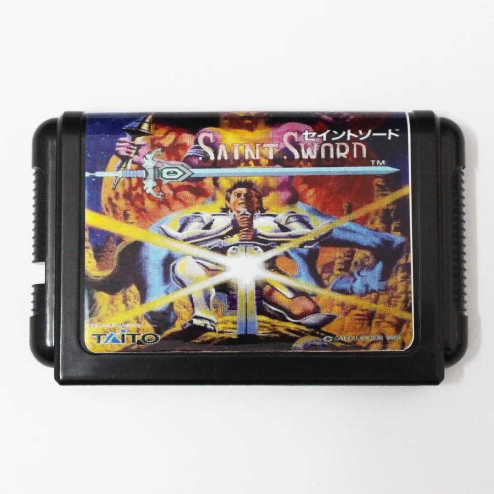Saint Sword 16 bit MD Game Card For Sega Mega Drive Genesis | Электроника
