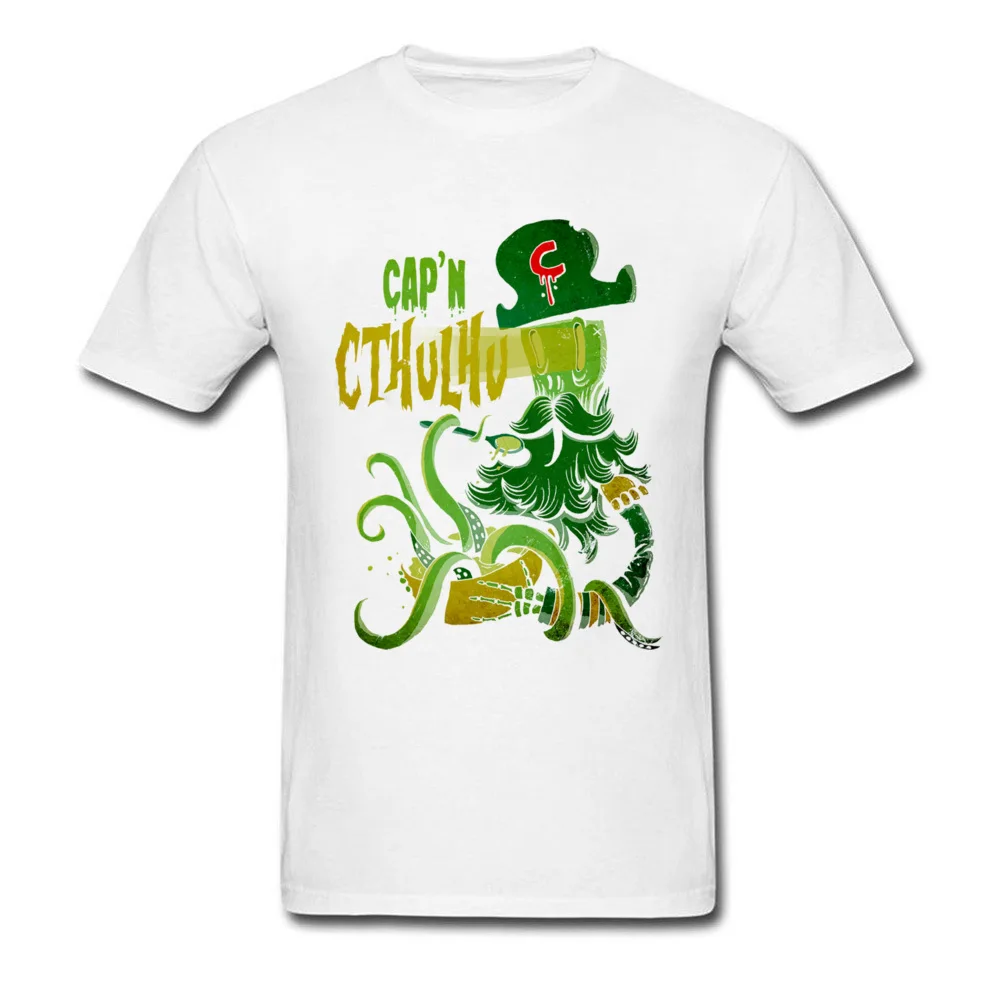 Футболка с надписью Cap n Cthulhu для мужчин топы очень странные дела летняя футболка