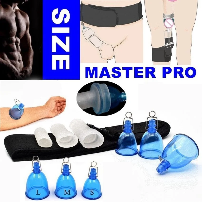 Вакуумный шарик для увеличения пениса Master Pro MAX увеличитель удлинитель секс