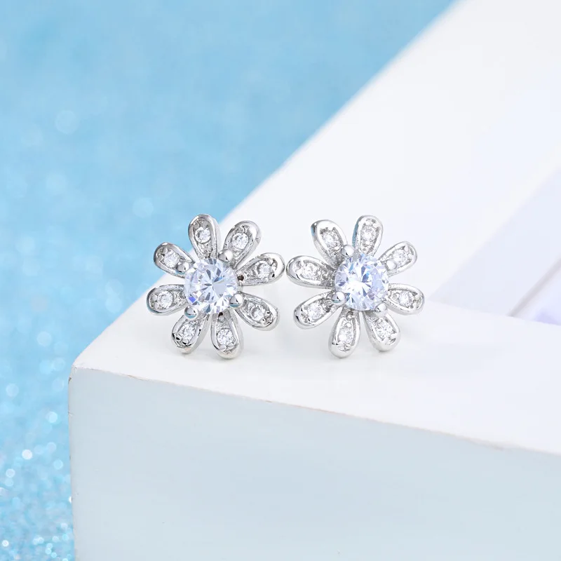 Женские серьги из серебра 925 пробы с фианитами|silver earrings|earrings for womensilver earrings women |