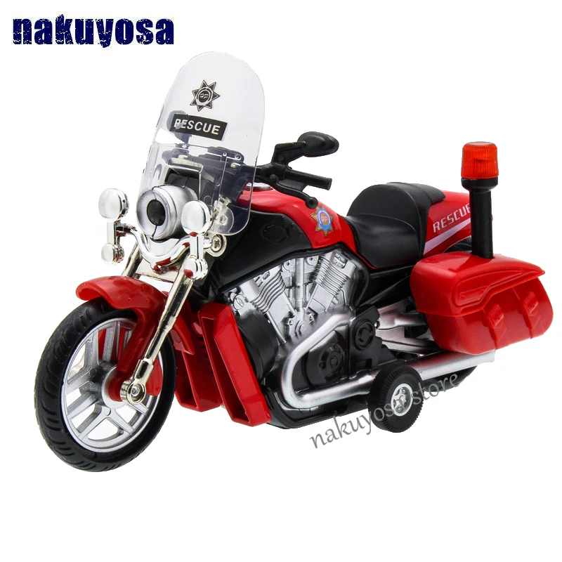 Имитационная модель мотоцикла YAMAHA Patrol полицейская Автомобильная игрушка