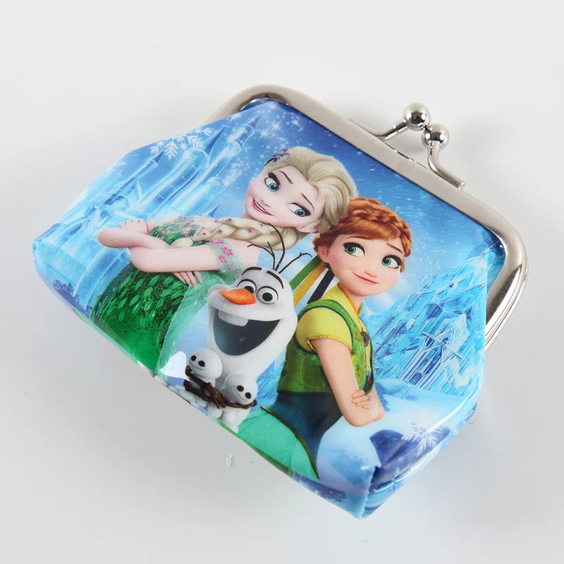 1 шт. мини-Кошельки для монет disney Frozen, кошелек для детей, Детский кошелек, подарки на день рождения, подарки для девочек, индивидуальный подарок