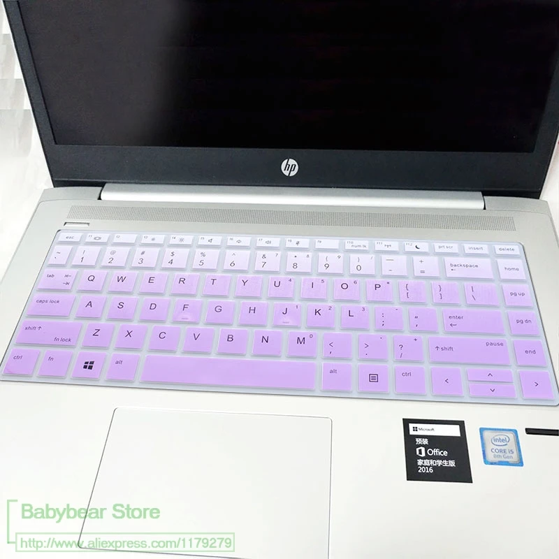 Для hp Elitebook 840 430/440/820 G3 G4 66 840 G2/G3 13,3 14 дюймов Обложка клавиатуры для ноутбука Защитная крышка - Цвет: fadepurple