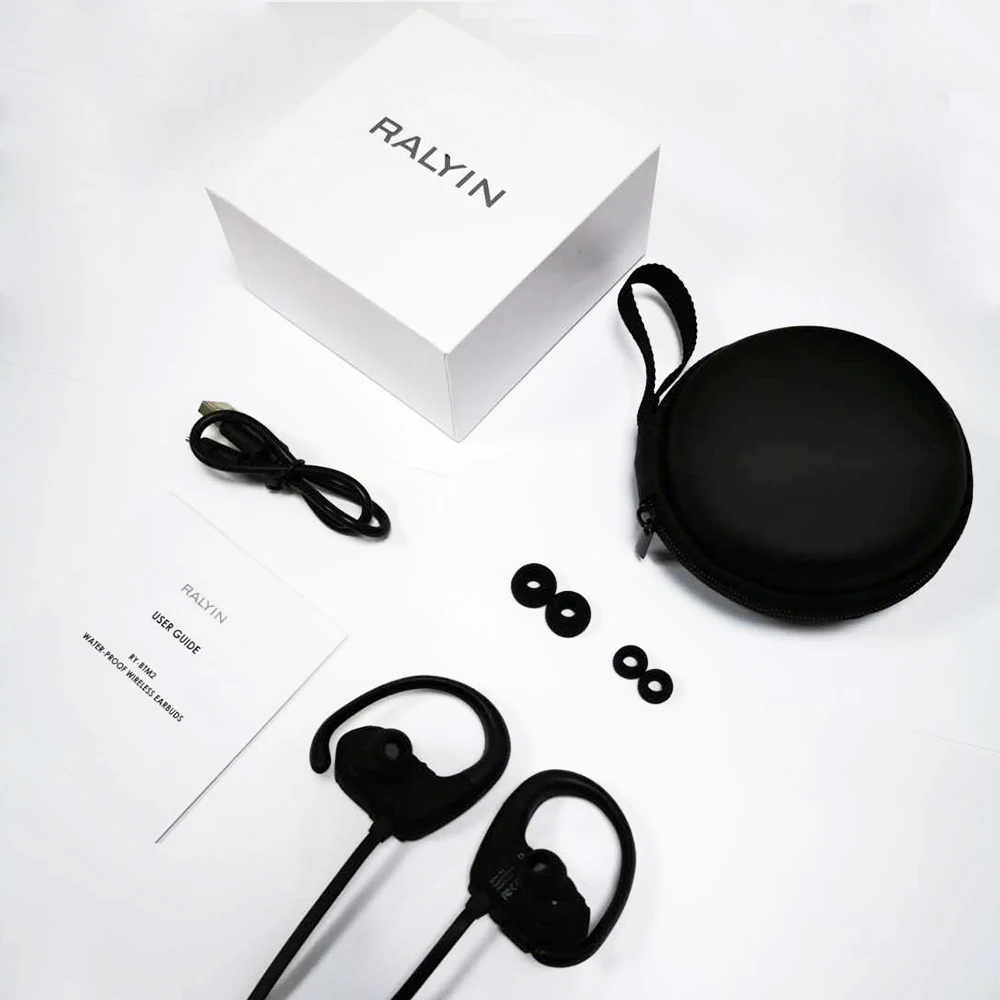 Ralyin портативный MP3 музыкальный плеер 8 Гб наушники плеер mp3 плеер гарнитура спортивные наушники mp3 водонепроницаемый для xiaomi
