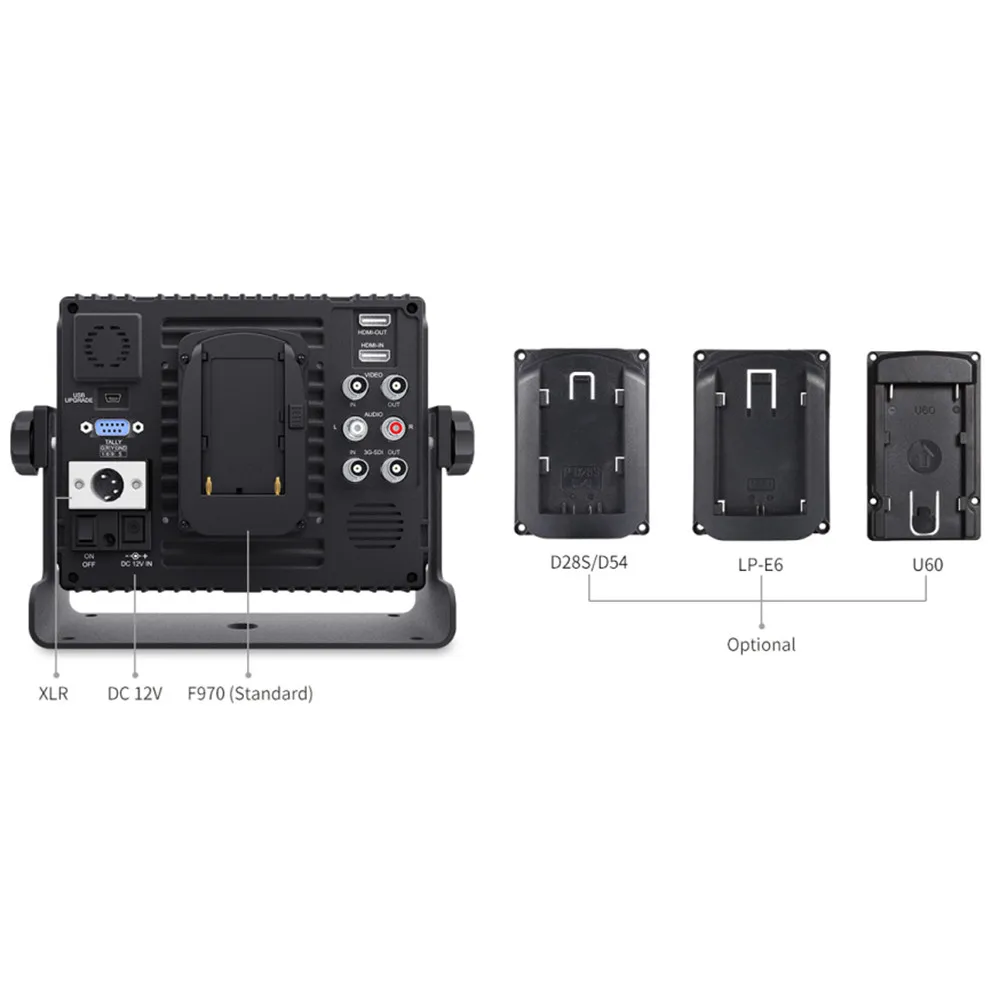 7 дюймовый IPS FHD SDI 4K HDMI полевой монитор Feelworld Z72 для DSLR с прицелами гистограмма