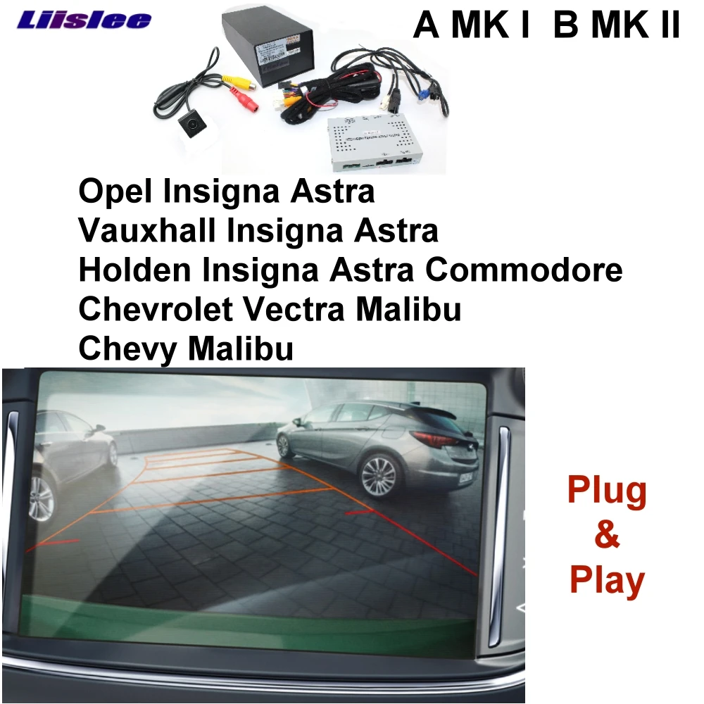 Lislee камера заднего вида интерфейс Резервное копирование для Vauxhall для Holden для Opel Insigna Astra Commodore для Chevrolet Malibu