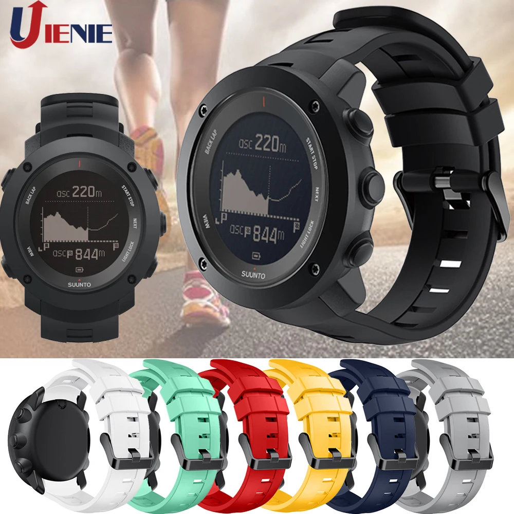 Силиконовый ремешок для часов Suunto Ambit3 вертикальный умный Браслет сменный