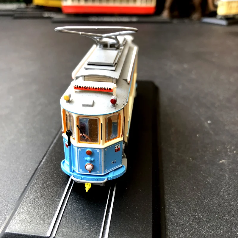 1: 87 моделирование винтажное Ретро ELETRISK MOTRVAGN 43 (ASEA)-1902 Atlas Tram статическая модель