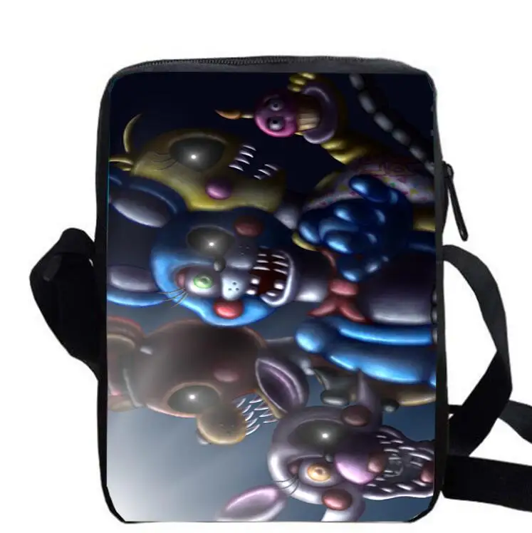 Сумка на плечо с принтом Фредди Чика Фокси Бонни заказ для девочек и мальчиков