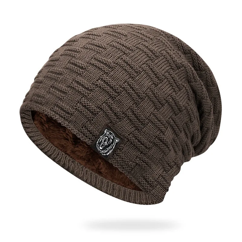 SYi Qarce унисекс зимняя вязаная шапка плюс бархатная раста шапка Skullies Beanies Slouch шапка для женщин Мужская Уличная Лыжная Шапка NM463-67