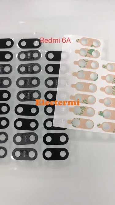 10 шт. для Xiaomi Mi A1 5X REDMI 6A 7 Note Note7 задняя камера стеклянная крышка объектива запасные