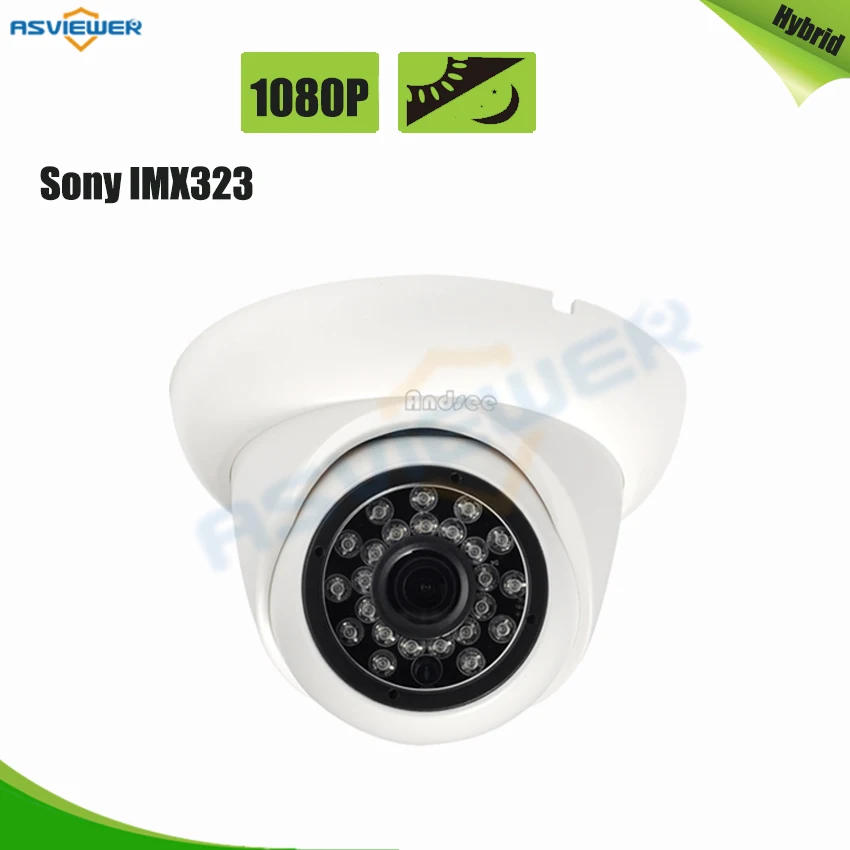 1080 P sony IMX323 CMOS Гибридный AHD/CVI/TVI/CVBS Выход 4 в 1 камера с 3 6 мм стандартным объективом
