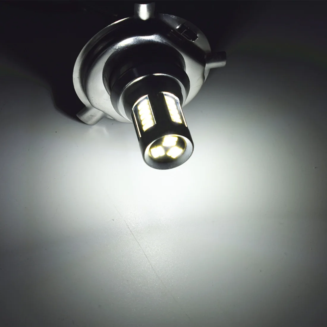 Dongzhen 2X белый Автомобильный светодиодный H4 HB2 4014 30SMD противотуманные лампочки