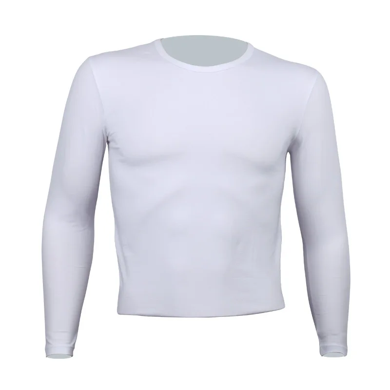 

Cotton thermal underwear men In winter with round collar and bottom and large underwear for men
