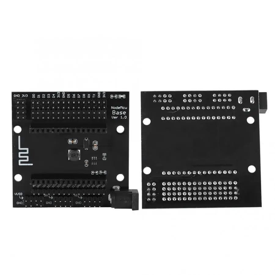 NodeMcu v3 черный металл ESP8266 wifi макетная плата пластина база расширитель доска База