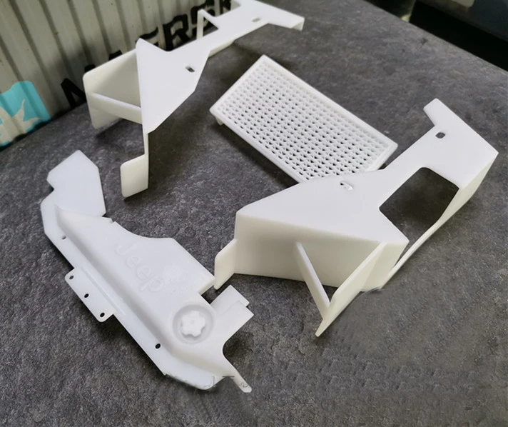 1 компл. CAPO JKMAX крышка двигателя капот комплект 3D печать резервуар для воды лайнер моделирование факела Арка колеса бровей оболочки для RC автомобиль модифицированный
