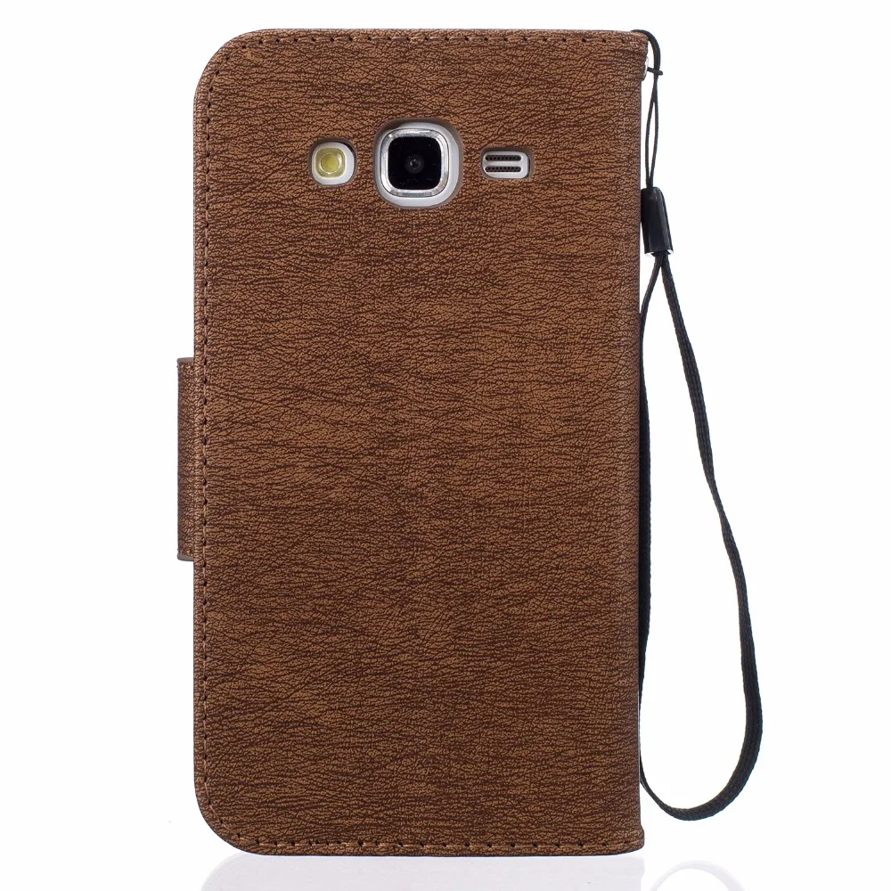 Slim fit pu кожаный бумажник case для samsung galaxy j5 j500 стенд флип фолио магнитная застежка