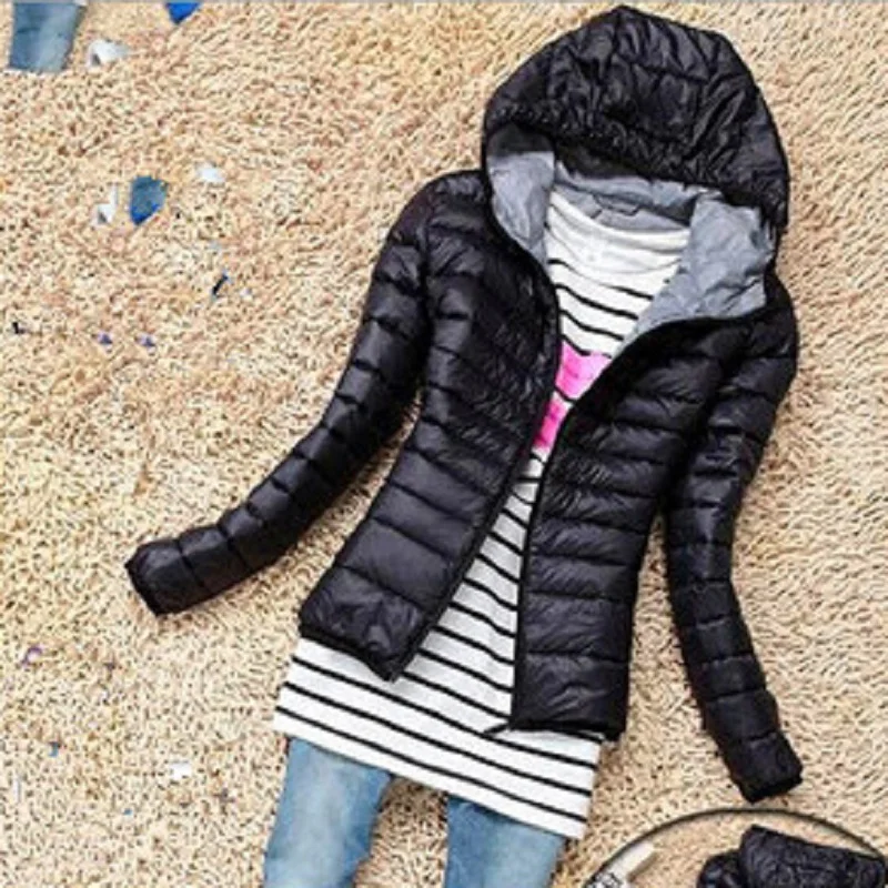 Olgitum 2017 Женщины Базовая куртка пальто осень-зима женский casaco хлопковые