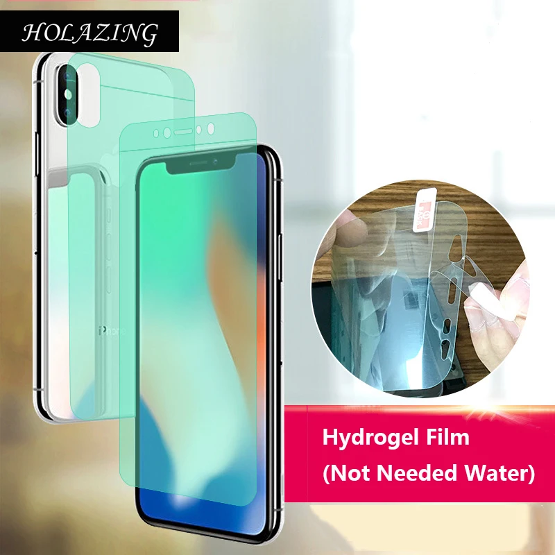 Гидрогелевая пленка HOLAZING для iPhone X 5 8 дюйма с автофиксацией | Мобильные телефоны и