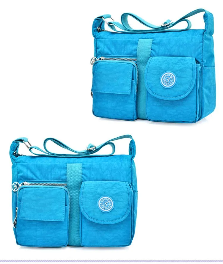 Для женщин Курьерские сумки нейлон Женские Сумки плеча Crossbody сумка для Для женщин сумка мешок основной Marques zk757