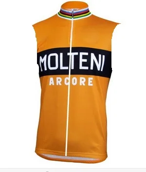 Windstopper MOLTENI 4 цвета ретро классическая велосипедная куртка без рукавов жилет Mtb Одежда велосипедный Майо Ciclismo