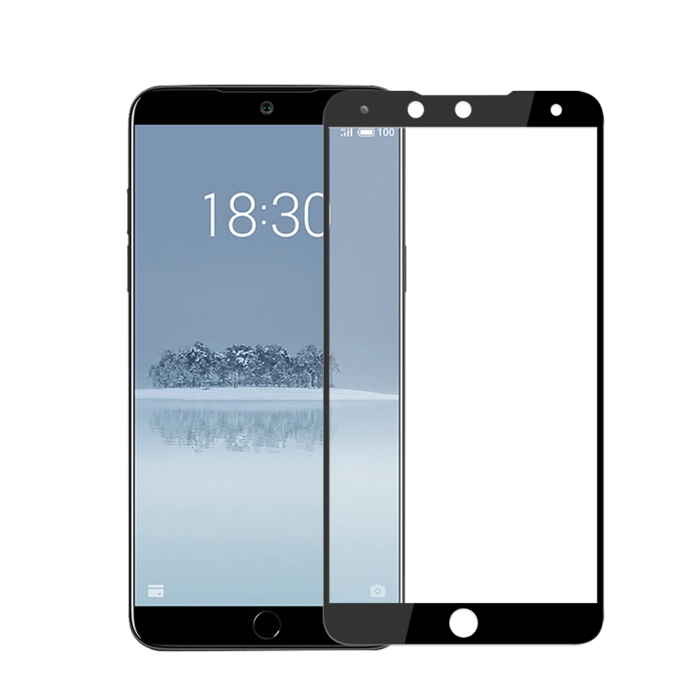 For Meizu 15 Plus Original MOFi 9H Full Cover Tempered Glass Screen Protector Film Toughened | Мобильные телефоны и
