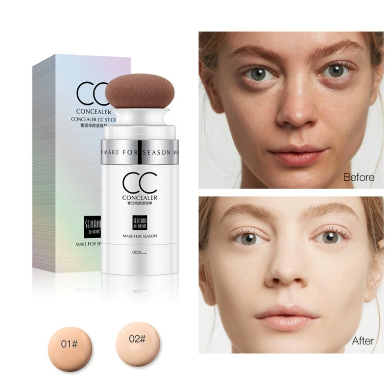 Грибная головка CC маскирующий карандаш увлажняющий тональный макияж Оголенная