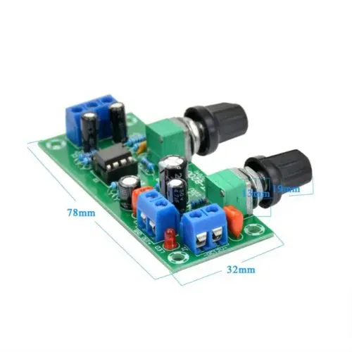 DC 12V 24V низкочастотный фильтр NE5532 сабвуфер предварительный усилитель|preamp|preamp