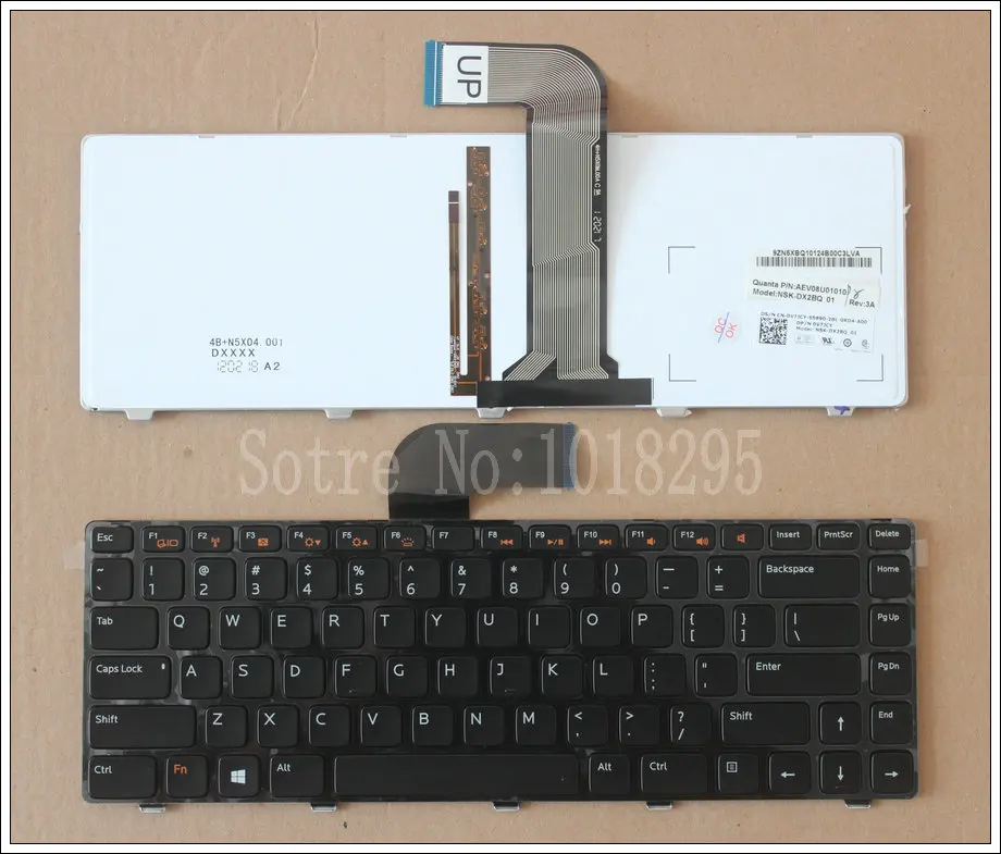 NEW FOR Dell Inspiron 13z N311z 14z N411z M411R M421R 14 3420 15 3520 US Laptop Keyboard With backlight |
