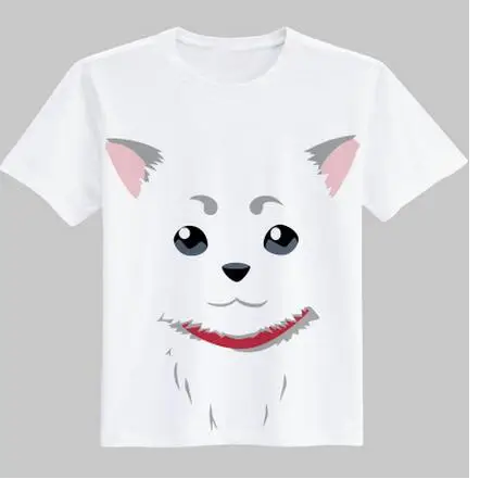 Gintama Sakata Gintoki GIN TAMA костюм для косплея Okita Sougo Silver soul Elizabeth футболка косплея|tee tee|tees