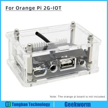 Акриловый чехол Orange Pi 2G IOT прозрачный корпус/комплект защитных