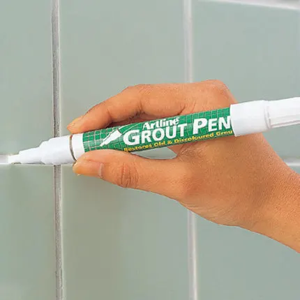 

3 Colors Grout-Aide & Tile Marker Ceramic Tile Gap Repair Pen For Mending Concealer Light Color Paint Marker Pen Grout Pen 2-4mm