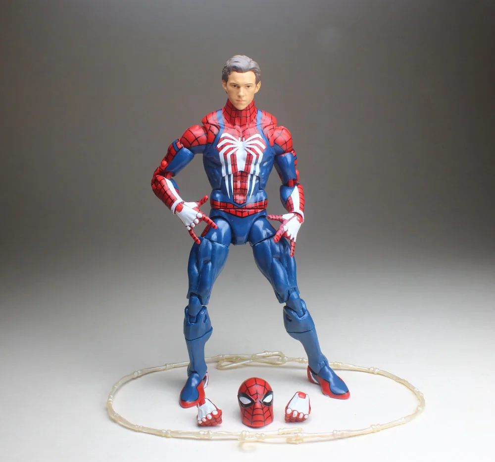 Экшн-фигурка ML Legends Gamerverse Spider Spidey Tom Holland Дальняя от дома 6 дюймов | Игрушки и хобби