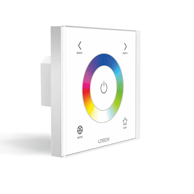 Новый контроллер светодиодной RGB ленты с сенсорной панелью 220 в EX3S настенное