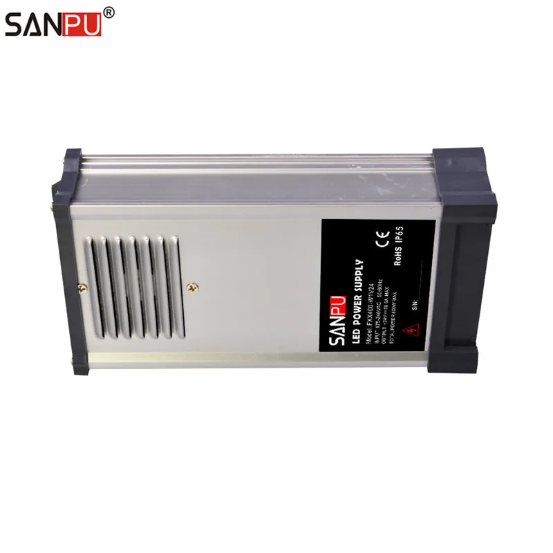 SANPU SMPS 400 Вт 24 В Светодиодный источник питания непромокаемый переключатель